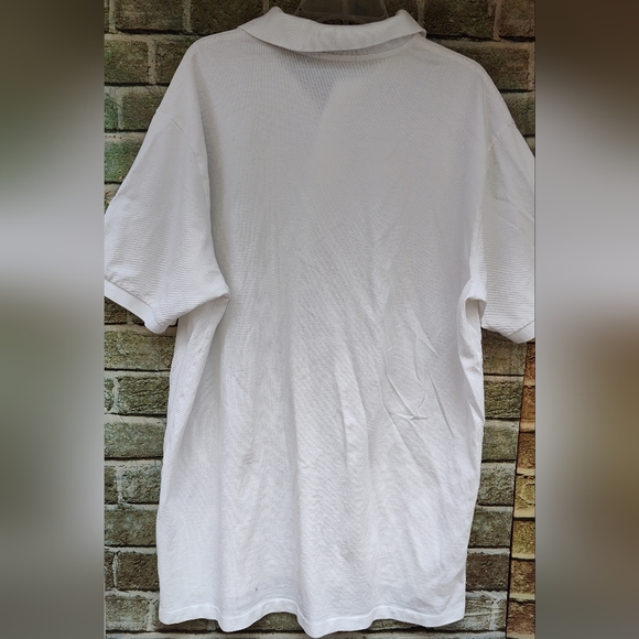 Men’s white polo XLT - Picture 3 of 7